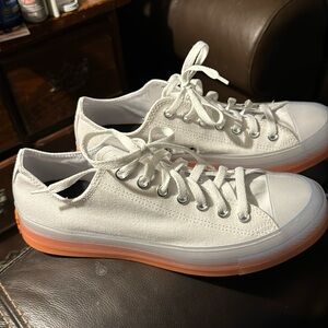 Converse all Star CX white wild mango Low Top size mens 9, ladies 11